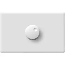 Dimmer Sencillo Blanco Linea Diamante Zafiro