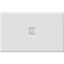 Toma Informatica Rj45 Blanco Linea Diamante Zafiro