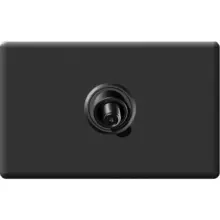 Toma Coaxial Negro Linea Urbano RG59 Zafiro