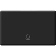 Pulsador Sencillo Negro Linea Urbano Zafiro