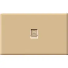 Toma Informatica Rj45 Oro Linea Arena Zafiro