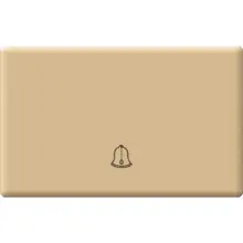 Pulsador Sencillo Oro Linea Arena Zafiro