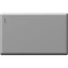 Interruptor Sencillo Plata Linea Nordico Zafiro