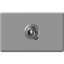 Toma Coaxial Plata Linea Nordic RG59 Zafiro