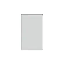 Placa Ciega Blanco Linea Diamante Zafiro